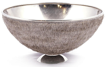 Чаша сервировочная Rhyton Nira 3020008 серебро 31×14 см 
