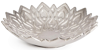 Чаша сервировочная Rhyton Maha 3222035 серебро 28×7 см 