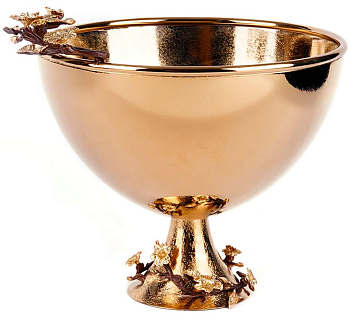 Чаша сервировочная Rhyton Ivy 3210494 золотой 