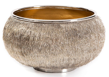 Чаша сервировочная Rhyton Nira 3020010 золотой 20×11 см 