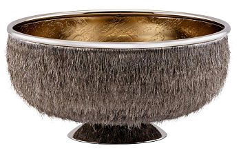 Чаша сервировочная Rhyton Nira 3020054 золотой 21×10 см 