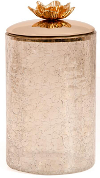 Банка для сыпучих продуктов Rhyton Mehr 3230096 золотой 10×17 см 