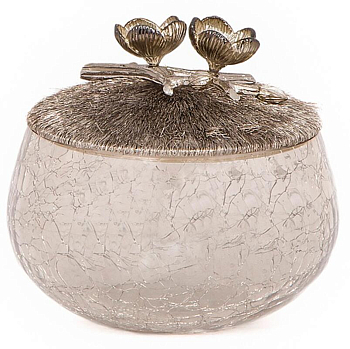 Чаша с крышкой Rhyton Nira 3230282 черный 12×10 см 