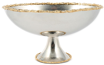 Чаша сервировочная Rhyton Elena 3210584 серебро 